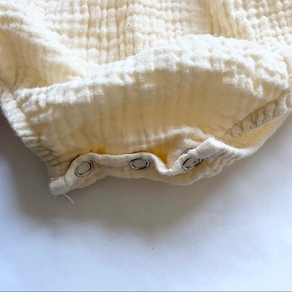 Althea Cotton Baby Romper 0-3M | Boho Baby Summer - Picture 4 of 5